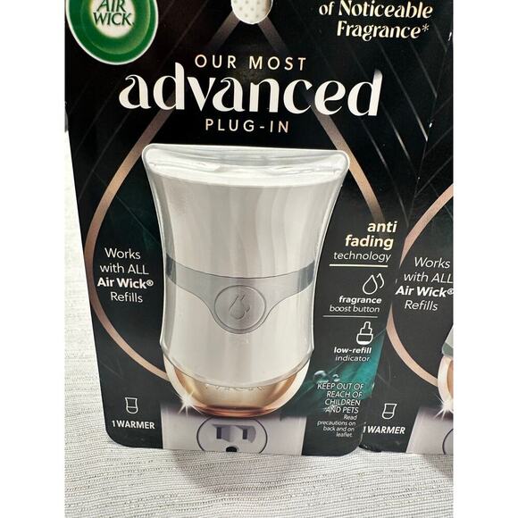 Air wick warmer lot of 3. Works with all air wick refills. New - Picture 2 of 2